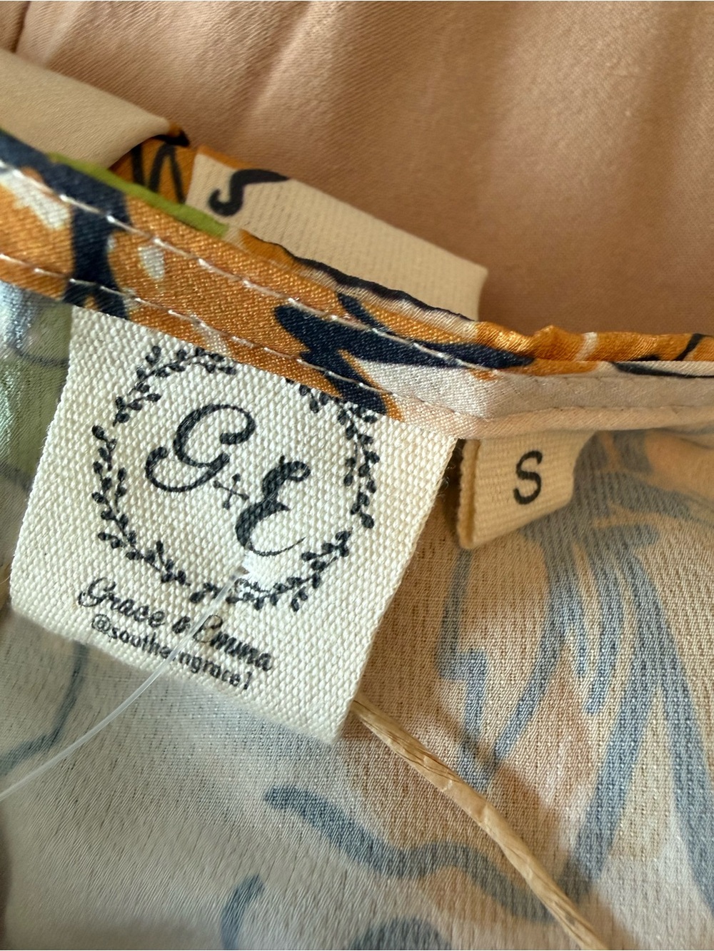 Grace & Emma Floral Wrap Midi Dress - Picture 6 of 7